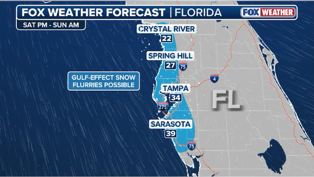 Florida flurries expected as rare Gulf-effect snow ramps up