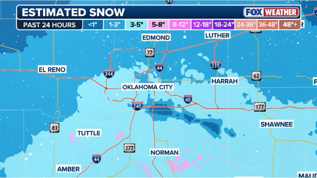 Analysis: why OKC is waking up to less snow than expected