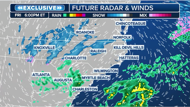 Snow starts flying in less than 12 hours