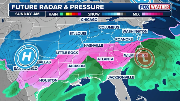 More than half of America to see wintry weather simultaneously