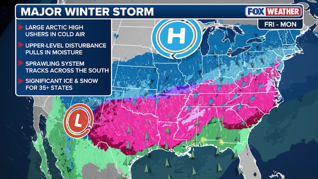 Dangerous winter storm brewing right now