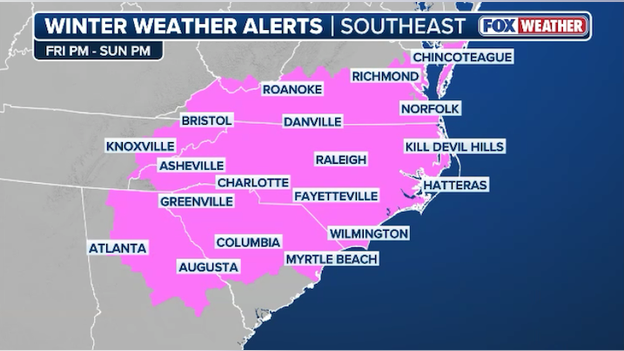 Winter Storm Watch issued for Atlanta as snow threat increases