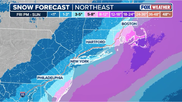 50 miles east or west mean make-or-break snow for New York, Philadelphia