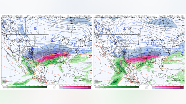 Shifting guidance means a changing forecast