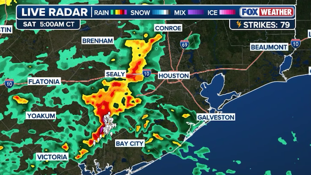 Flash flood threat increasing near Houston metro area