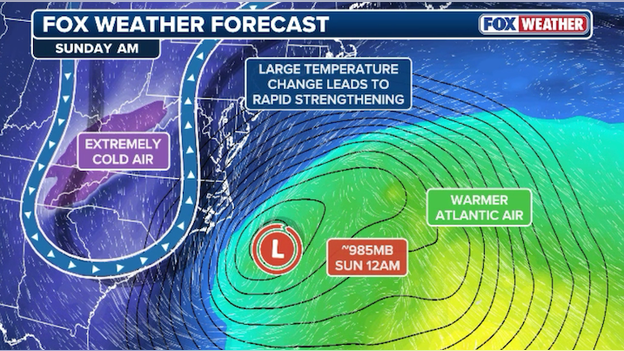 Analysis: why the next storm could be a "bomb" over the Atlantic