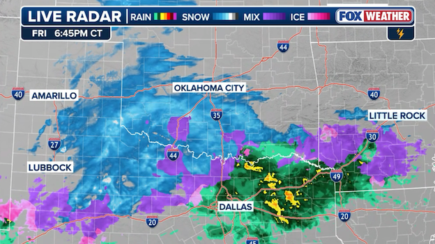 Road conditions deteriorating across Oklahoma & North Texas