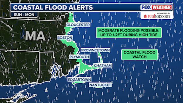 Coastal Flood Watch issued for Cape Cod