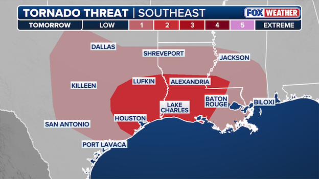 Tornado threat expands across South as 'Sneaky' Saturday setup looms