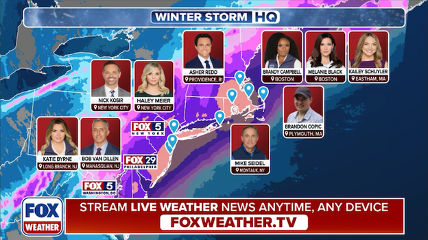 FOX Weather is Weathering It Together before, during, and after the blizzard