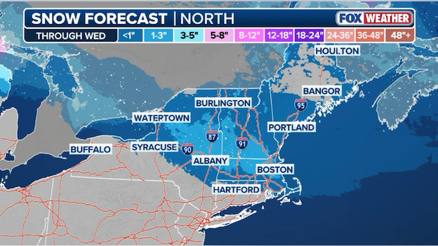 1,000-mile winter storm to deliver quick-hitting snow to the Northeast