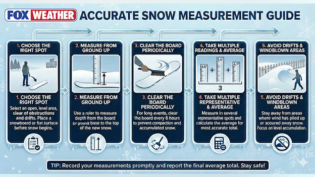Rulers up! How to accurately measure snow during the blizzard