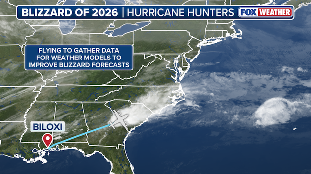 Hurricane Hunters survey the environment ahead of major nor’easter