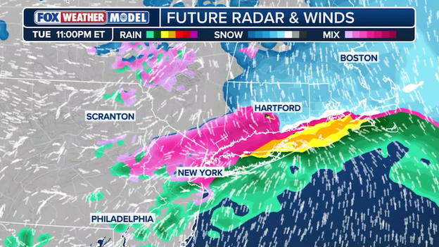 Analysis: Wintry mix threatens New York City metro area tonight
