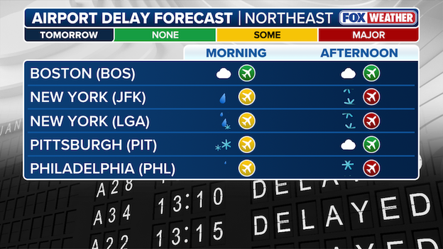Flight cancellations up to 3,000 ahead of historic nor'easter