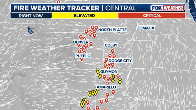 'Critical' fire weather conditions now happening across 7 states