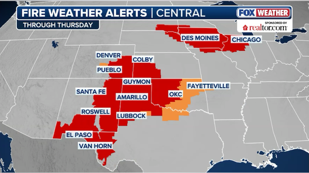 Fire Weather Warning issued for Chicago as critical fire danger conditions hit