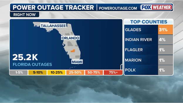 Power outages surge across Florida as dangerously cold air smothers the state