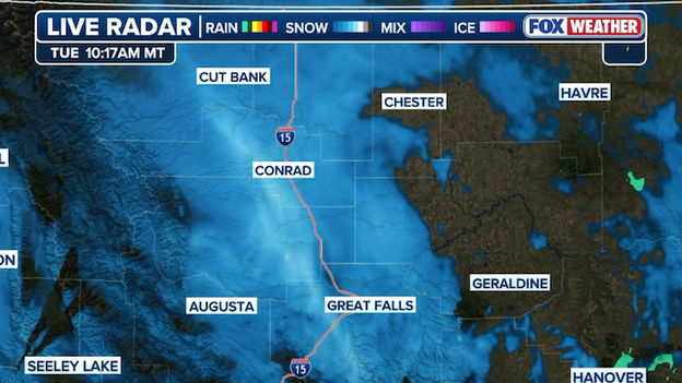 Whiteout conditions blasting Interstate 15 in Montana