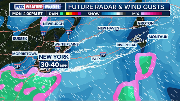 Timing the end of the snow in New York City