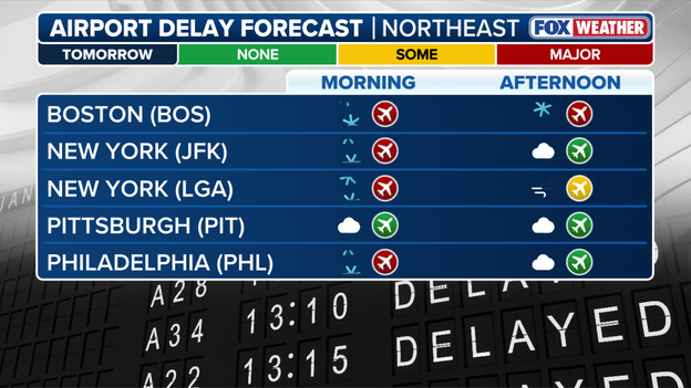 Thousands of more flights canceled due to historic nor'easter