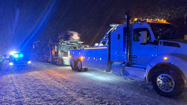 North Carolina National Guard deployed after stranded drivers close Interstate 85