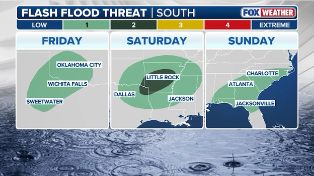 Millions at risk for flash flooding this holiday weekend