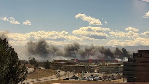 Multiple firefighters injured battling fire in Colorado