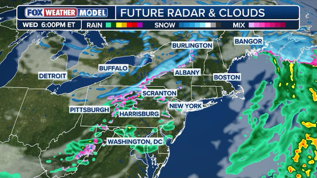 Blinding snow squalls to trigger dangerous evening commute in the Northeast