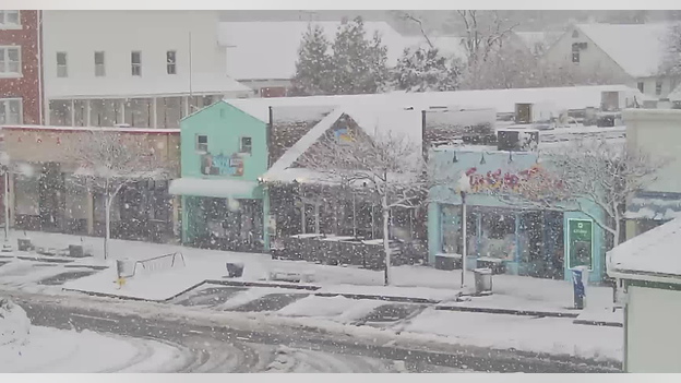Wet snow and high winds create dangerous conditions at Delaware beaches