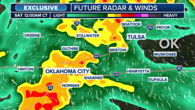 Oklahoma City on alert as large hail and damaging winds target the Metro tonight