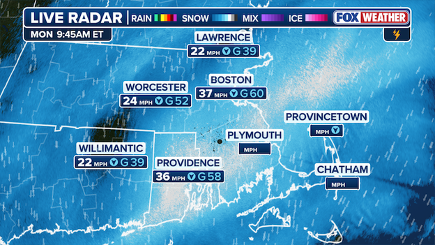 Dangerous winds take out critical weather reporting sites in Massachusetts