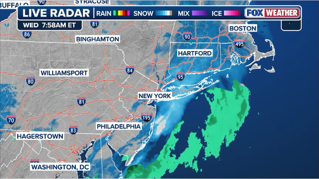 Fast-moving clipper crashes the morning commute throughout the Northeast