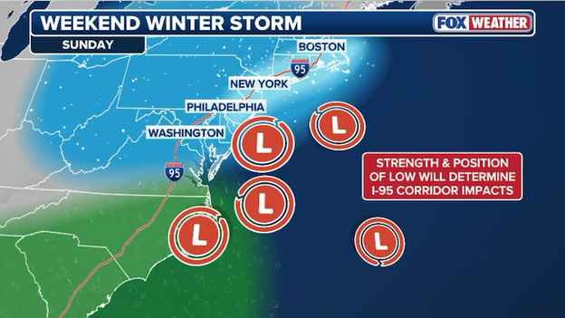 Analysis: The 50-mile wobble—why the nor’easter track is making or breaking the I-95 forecast