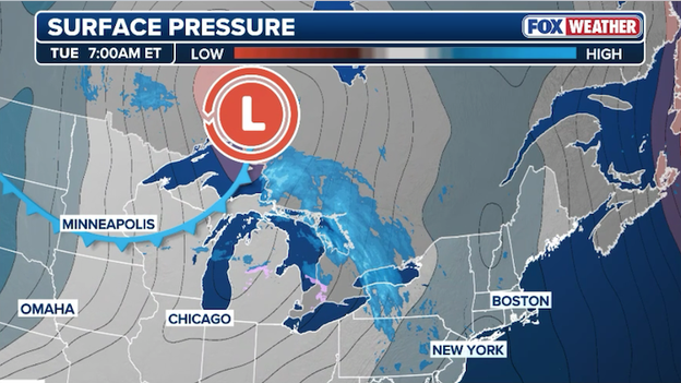 Clipper on the move toward the Northeast