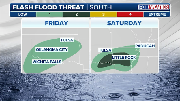 Ark-La-Tex on alert as Valentine’s storm flash flood threat increases
