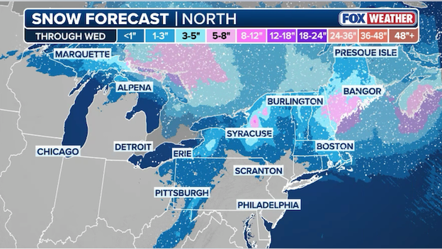 More snow takes aim on New England this week