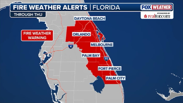 Fire Weather Warnings just expanded in Central Florida