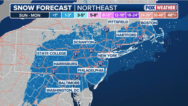 Analysis: Why the I-95 corridor is dodging the 'snow bullet' this weekend