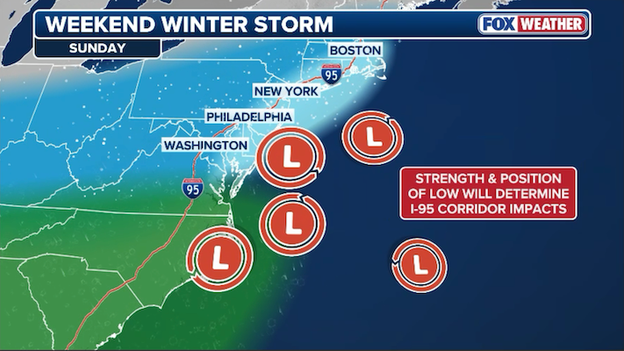 Analysis: Models hint at a "bomb cyclone" nor'easter lashing the Northeast this weekend