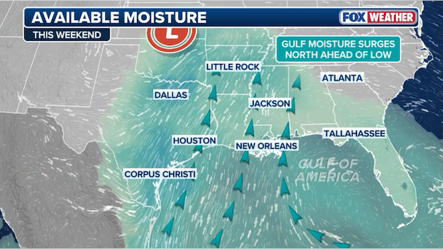 Analysis: Where storms could turn severe this weekend across the Deep South