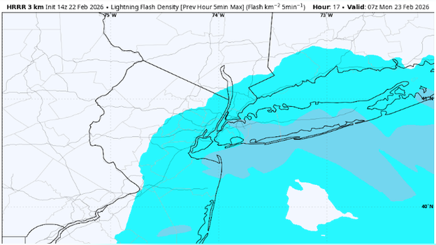 Analysis: Winter's boom! Predicting where thundersnow will strike during the blizzard