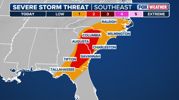 Storm Prediction Center increases Thursday's severe weather threat