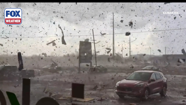 Three Rivers, Michigan, tornado rated EF-2