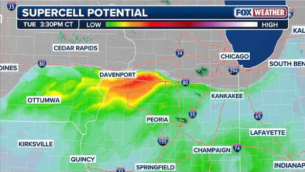 'Cap' breaking, storms exploding now across the Midwest