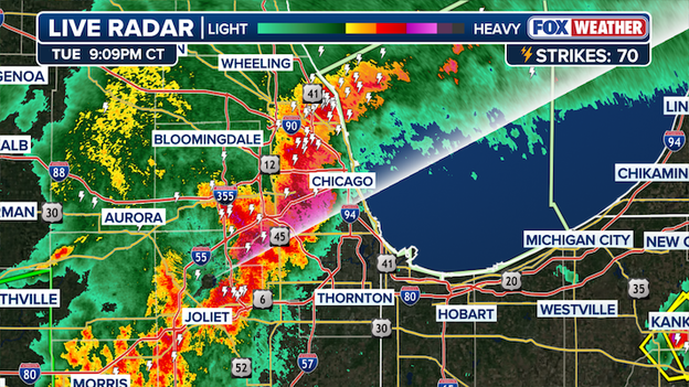Chicago in the bullseye as dangerous line of severe storms sweeps East