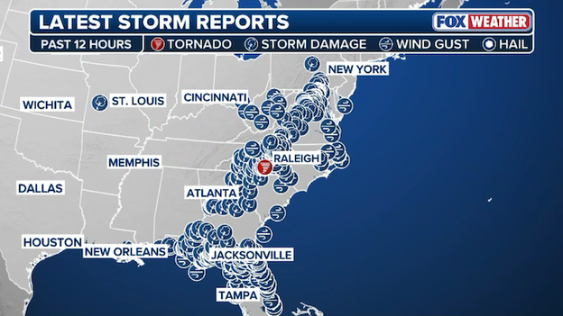Analysis: Why the rare East Coast severe weather threat failed to become a major outbreak