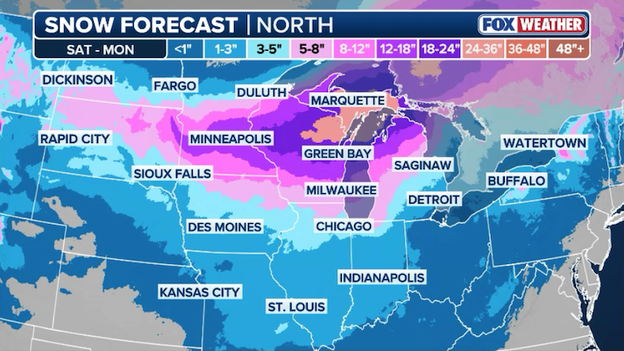 Crippling blizzard set to slam the Midwest as a powerful bomb cyclone develops