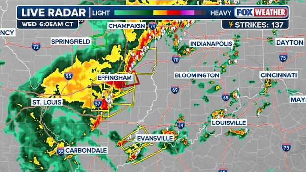 Dangerous storms charging through the Ohio Valley this morning