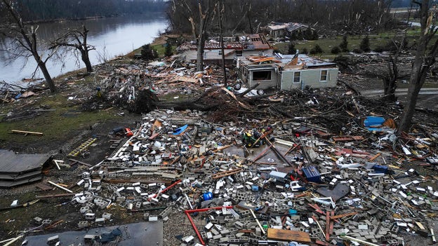 Cleanup efforts underway in Kankakee County after tornado causes widespread damage